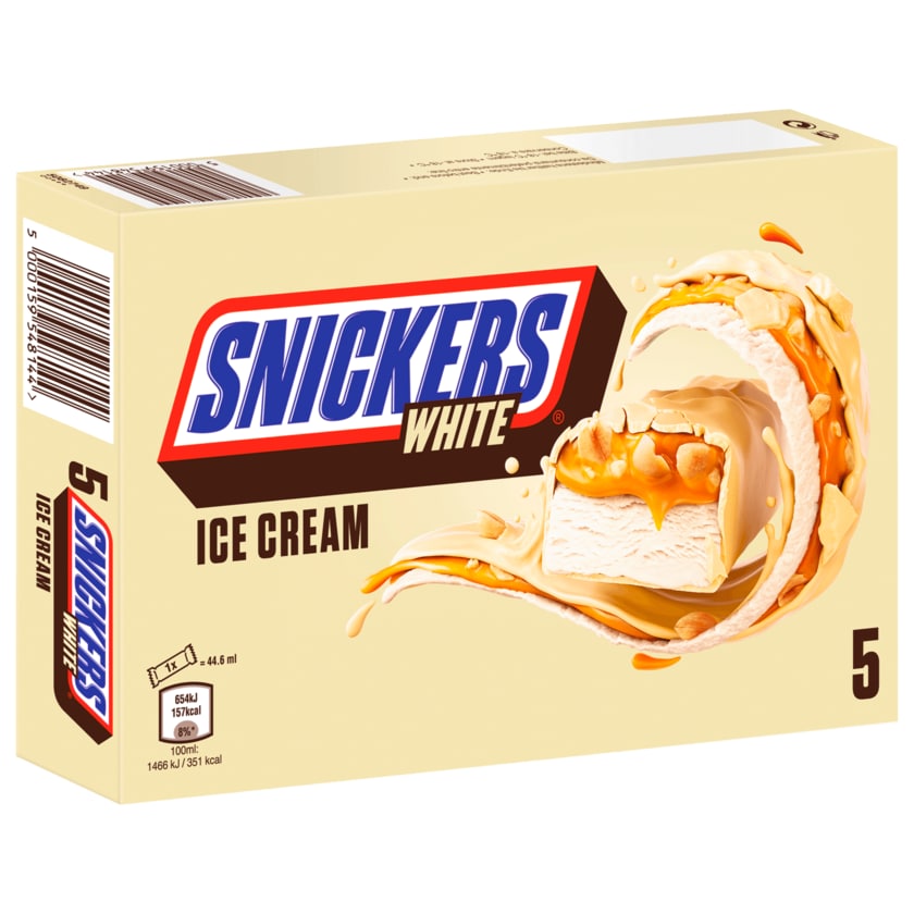 Snickers White Ice Cream 223ml